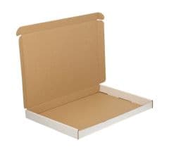 Brievenbusdoos A4+ wit 350x250x28 mm