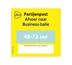 BKK Partijenpost afvoer Buba 48-72 uur 25 St