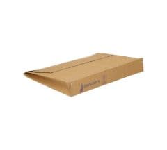 Envelobox bruin 180x150x30mm met plakstrip