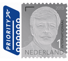 Postzegel Internationaal koning Willem-Alexander (postzegelvel)